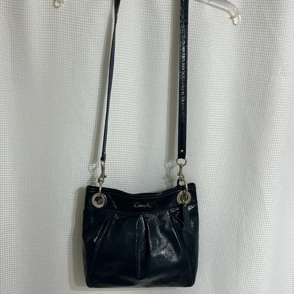 Coach Handbags - Coach Ashley shoulder/handbag. Navy Blue